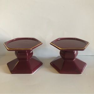 PartyLite Candle Holders (2 Items) NWOT